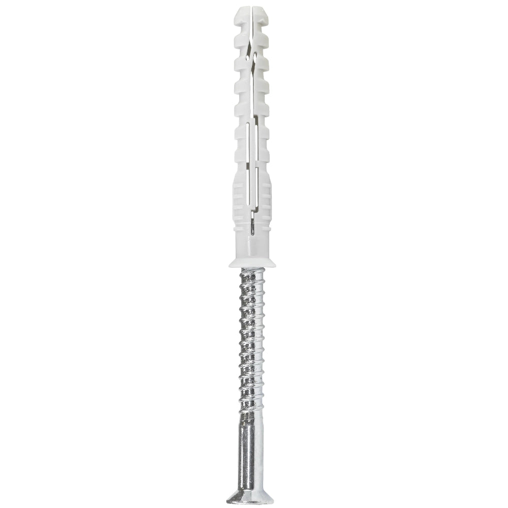Tassello prolungato tacx con vite per fissaggi leggeri 100 pezzi *** misura Ø 10 x 160 mm, confezione 1