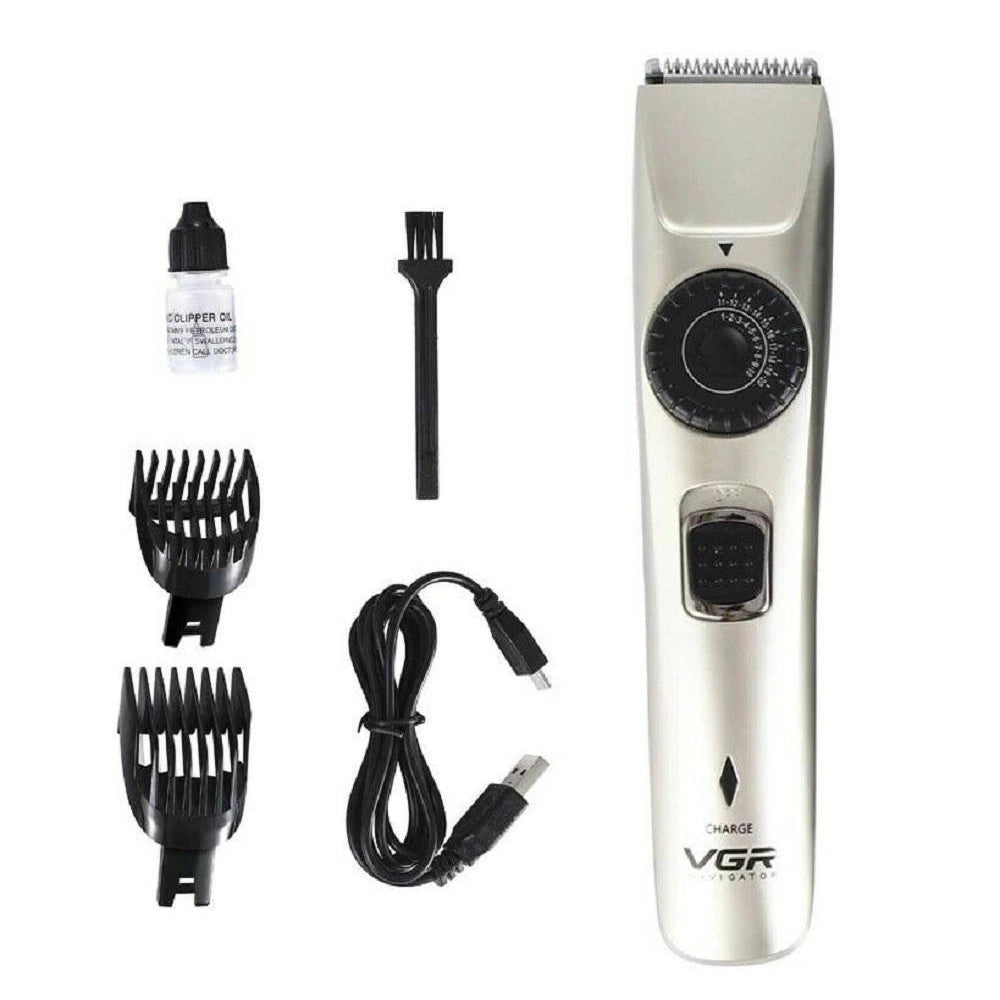 Taglia Capelli Tagliacapelli Rasoio Regola Barba Ricaricabile Vgr V-031