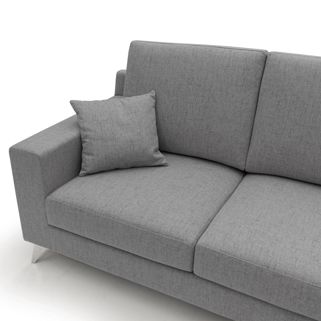 Michael Divano in tessuto impermeabile antimacchia T03 146 cm grigio