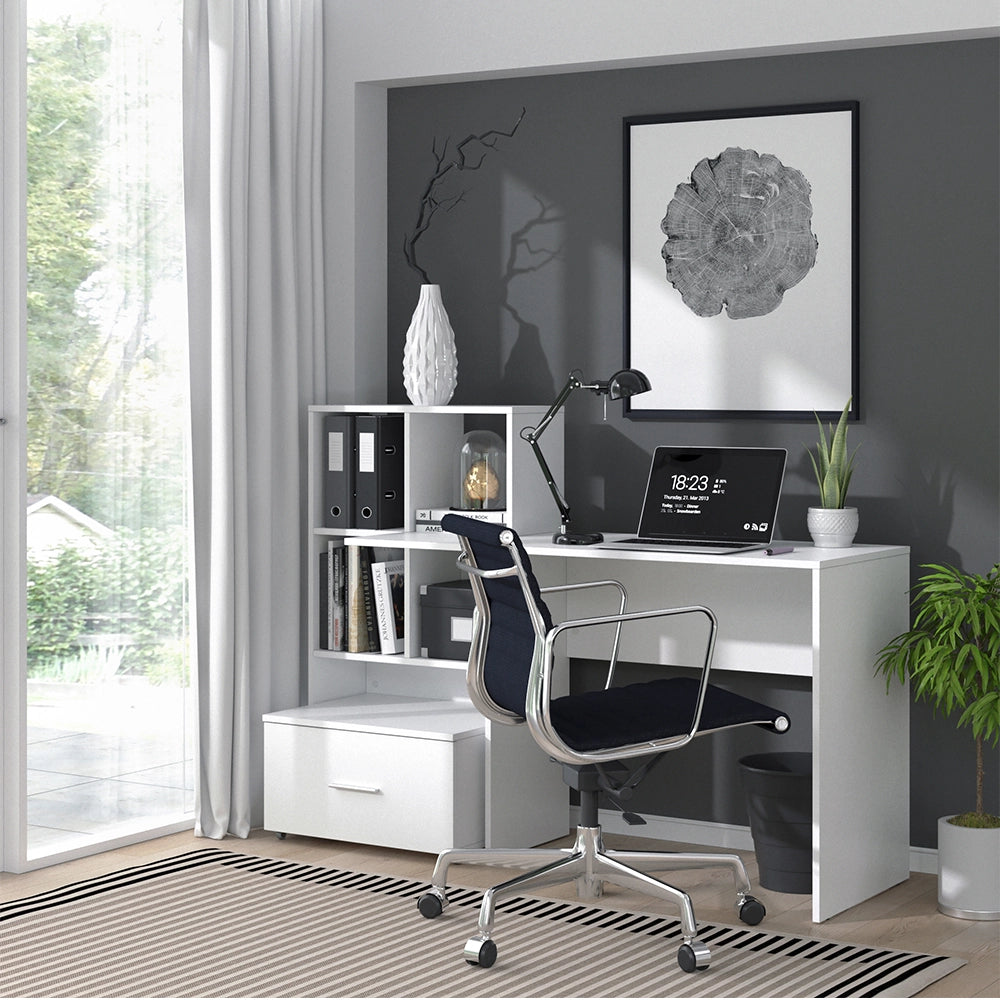 Vicco Scrivania Bianco 149.2 x 49.8 cm