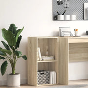 Libreria 5 Ripiani Rovere Sonoma 40x30x76,5cm Legno Multistrato 800930
