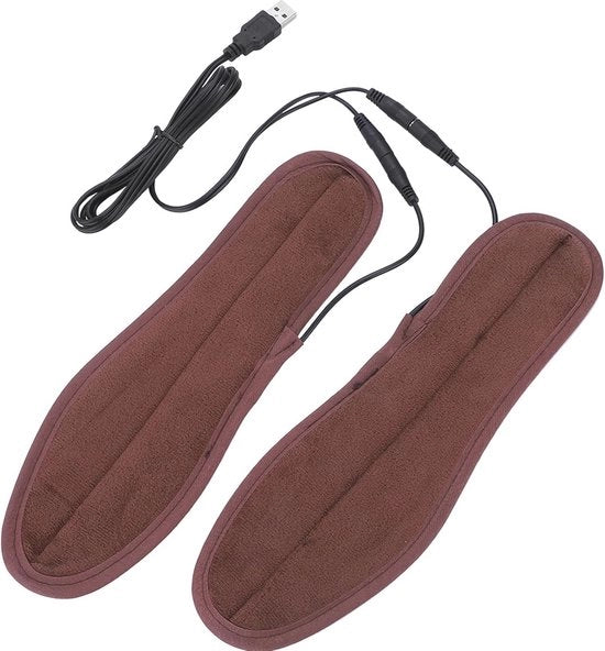 Soleni riscaldanti USB - Zampe per calzature comode per riscaldamento in inverno