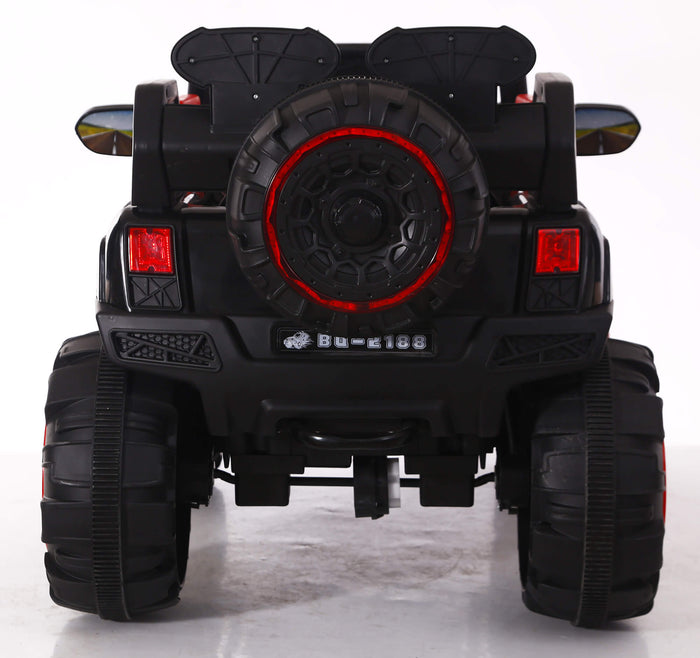 Macchina Elettrica per Bambini 12V Kidfun Fuoristrada 4x4 Rossa