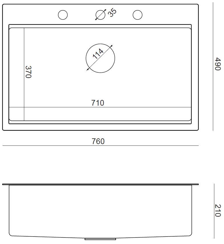 Lavello In Acciaio Burt 110 Workstation Brush Nickel