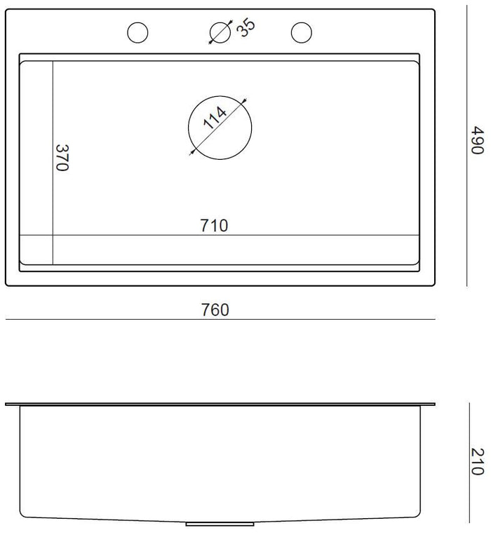 Lavello In Acciaio Burt 110 Workstation Brush Nickel