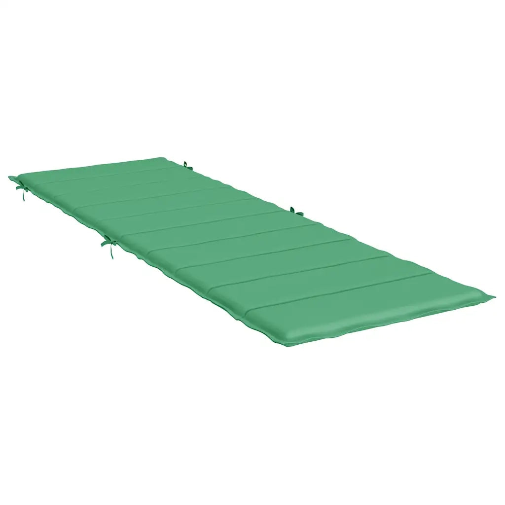 Cuscino per Lettino Verde 186x58x4 cm in Tessuto Oxford 314163