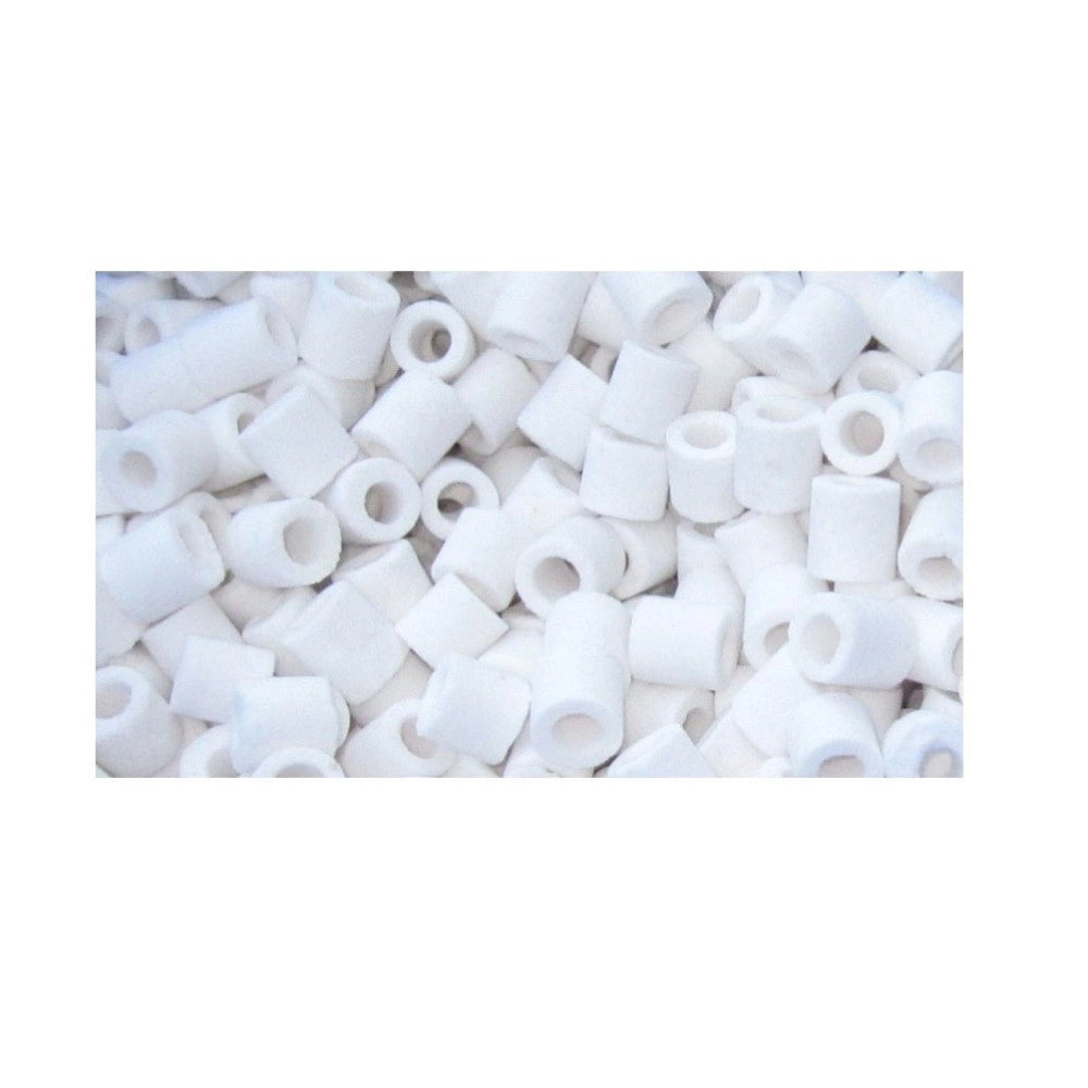 Trade Shop - Cannolicchi In Vetro Ceramica Attiva Per Filtri Acquario Pulizia Acqua Conf. 1kg -
