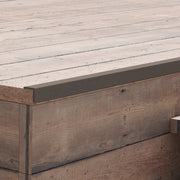 Profili Angolari per Decking in WPC  5 pz 170 cm Marrone