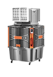 KRS EVC180 Q2 Raffrescatore evaporativo portatile in plastica 18.000 mc/h 1180x1180x1300 320l Grigio