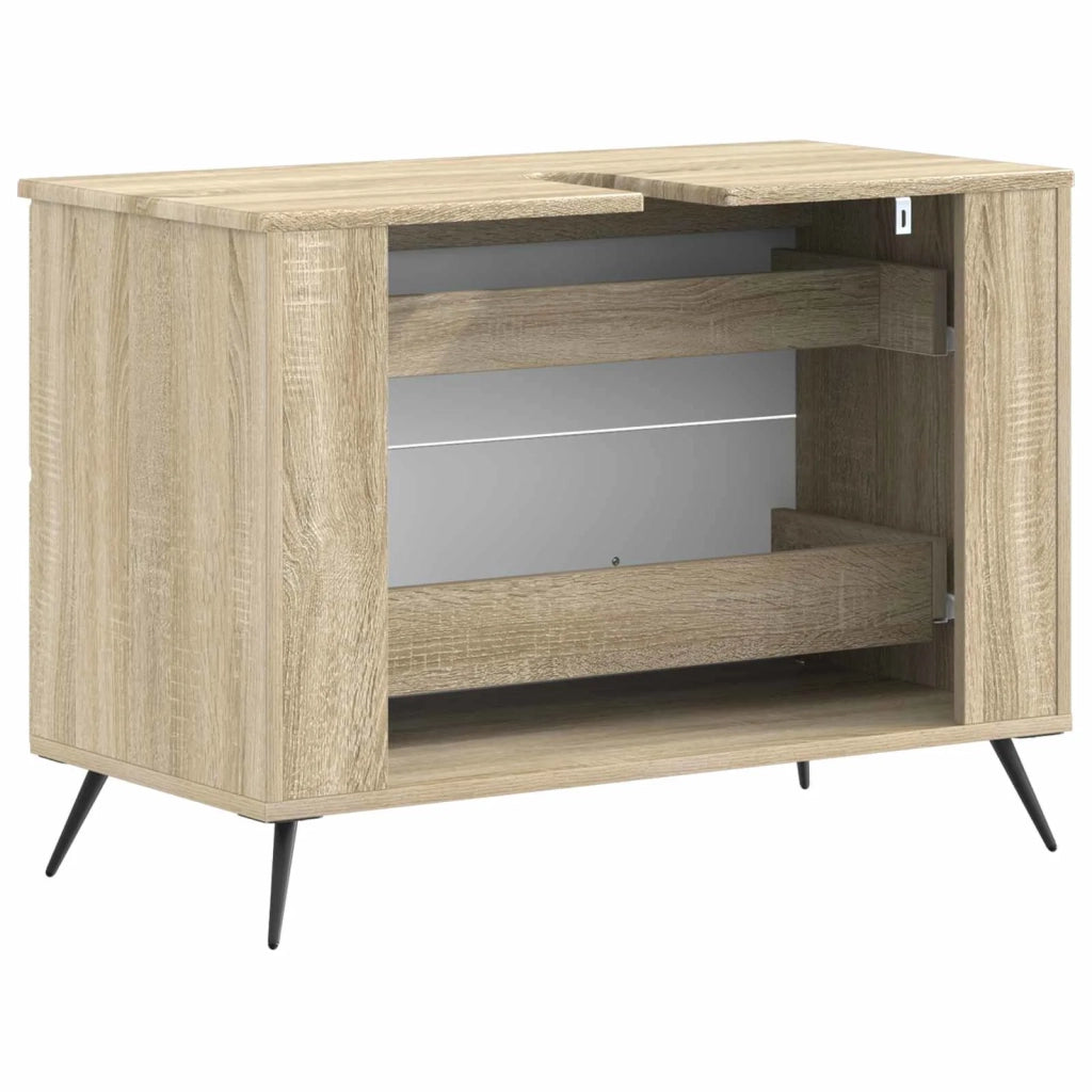 Armadio per Lavabo da Bagno BREDA Rovere Sonoma 82 x 41 x 59 cm 897457