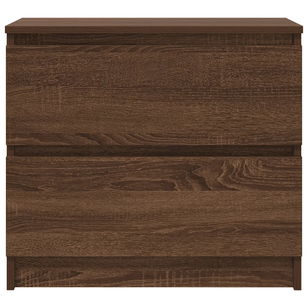 Mobile TV Rovere Marrone 60x35x54 cm in Legno Multistrato