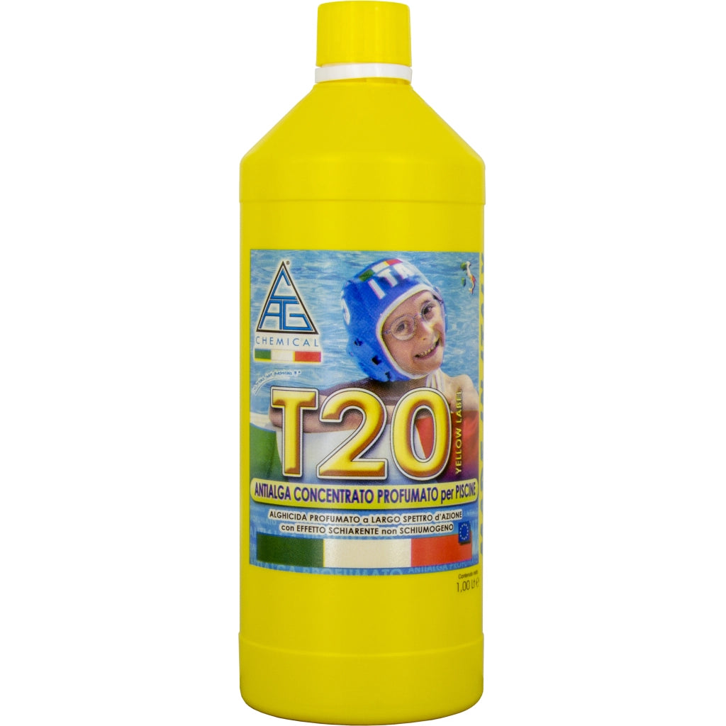 ANTIALGHE PER PISCINA PROFUM CONCENT T20YL 1 L- CAG CHEMICAL- 12,0 pz