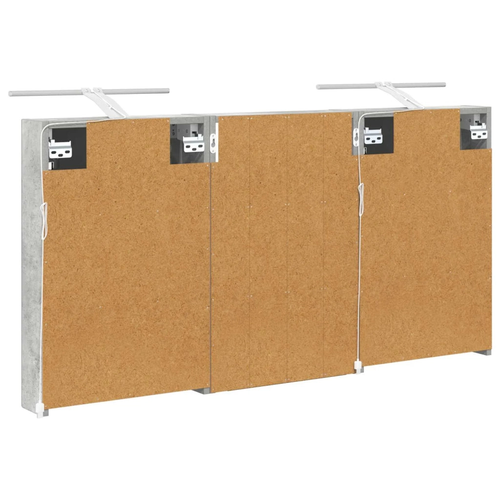 Set di Armadi da Bagno con porta 3 pcs 120 x 10,5 x 60,5 cm 3403739