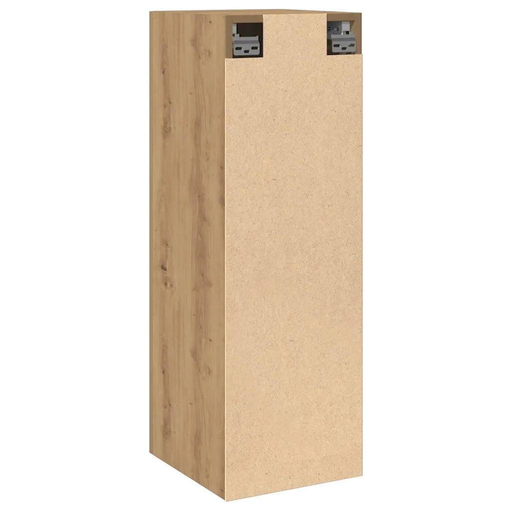 Mobile TV Rovere Artigianale 30,5x30x90 cm in Legno Multistrato