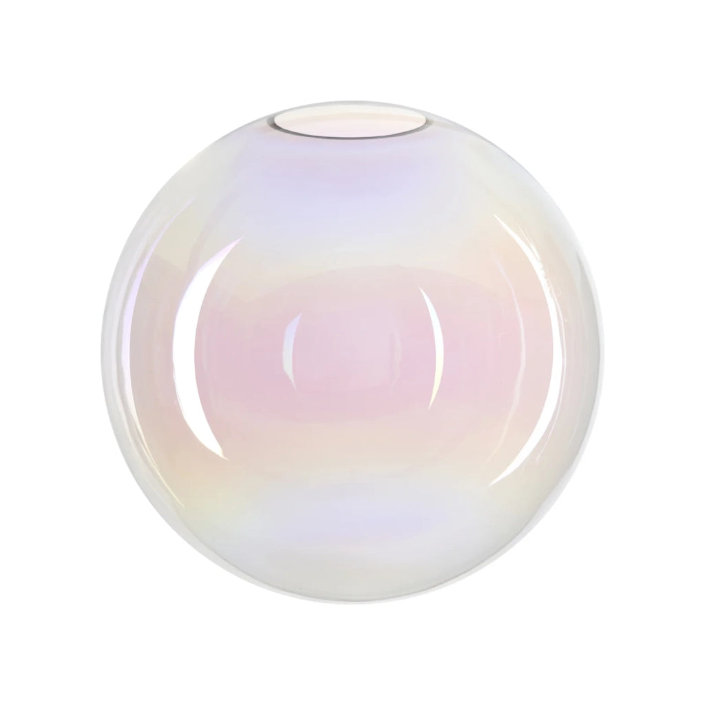 Lampada Da Terra Mapa Finitura Iride 50 Cm Diametro Ideal Lux