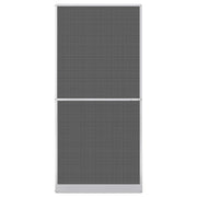 Schermo Insetti a Battente Bianco e Nero 100 x 215 cm CFW3515230