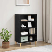 Credenza Rovere Nero 57 x 35 x 89.5 cm Legno multistrato 875124