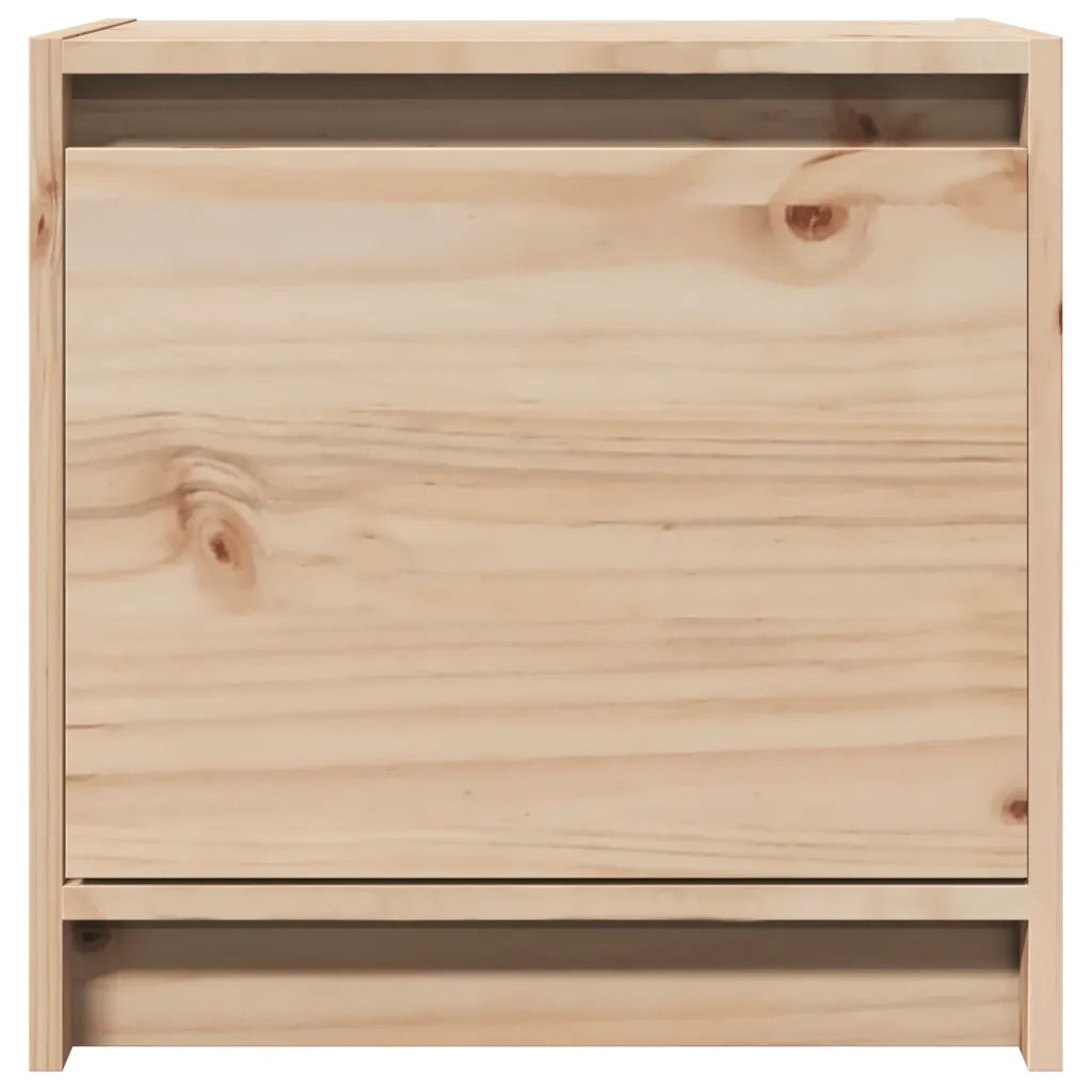 Comodino 40x30,5x40 cm in Legno Massello di Pino cod mxl 30989