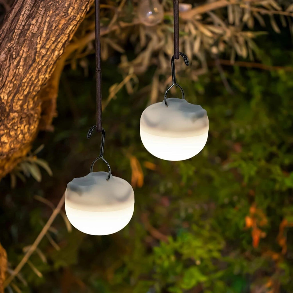 Newgarden LUMCHE060BXWLNW Cherry Mini Bulb Battery Lampada da Esterno LED 900 lm 3000K IP54 Ricaricabile colore Bianco
