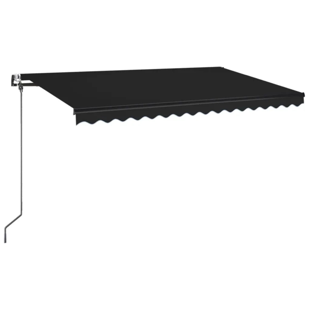 Tenda da Sole Retrattile Automatica 450x350 cm Antracite 3069209