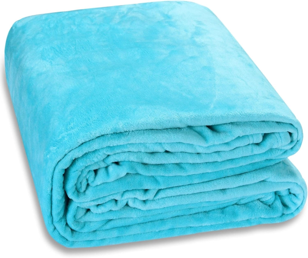 Coperta Plaid Matrimoniale Pile Premium da Divano Letto Microfibra 200x150cm Morbida