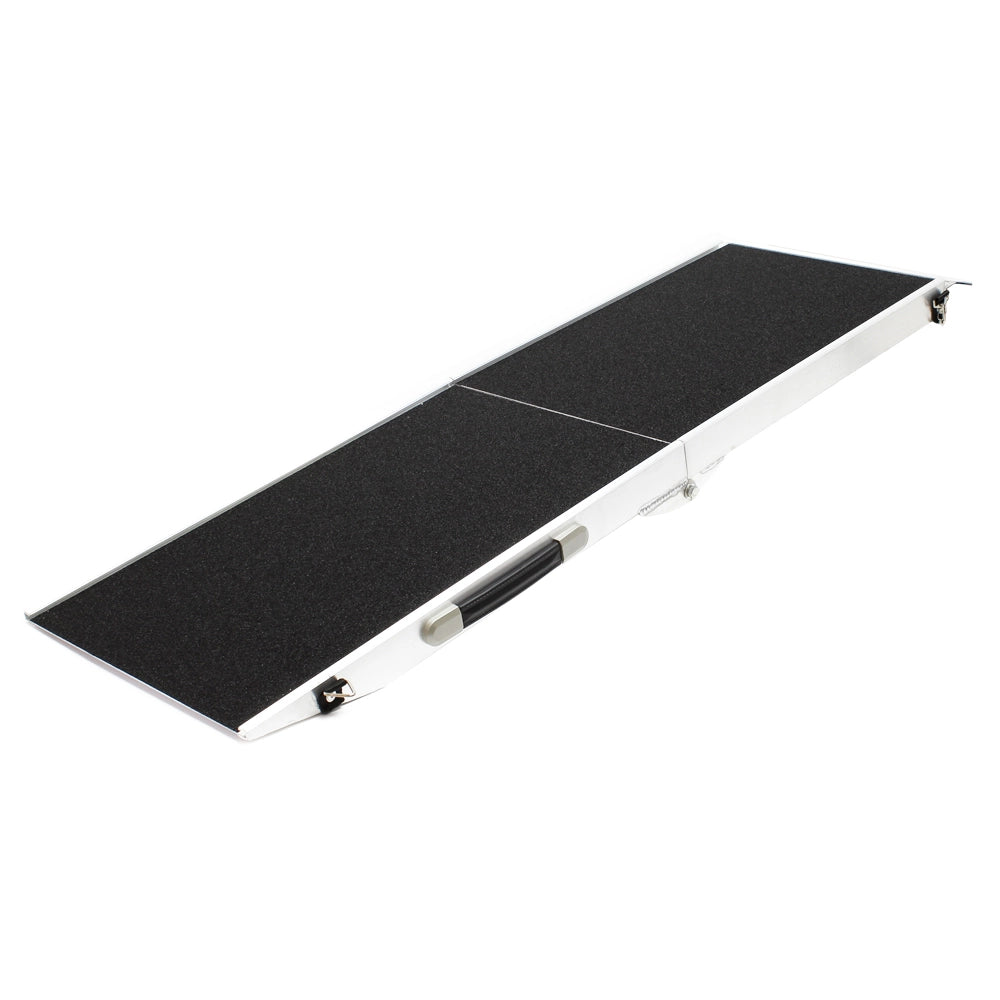 Rampa da auto per animali In alluminio Ripiegabile 1 volta Superficie antiscivolo 122x38cm 115kg