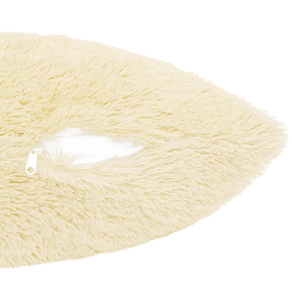 Federa 6 pcs HEERLEN Crema 65 x 65 cm Fleece PV 913076