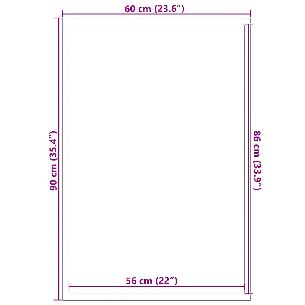Zerbino Marrone 60x90 cm 4105580