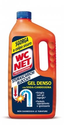 WC NET DISGORGANTE STURASCARICHI DOMESTICI GEL 1LT