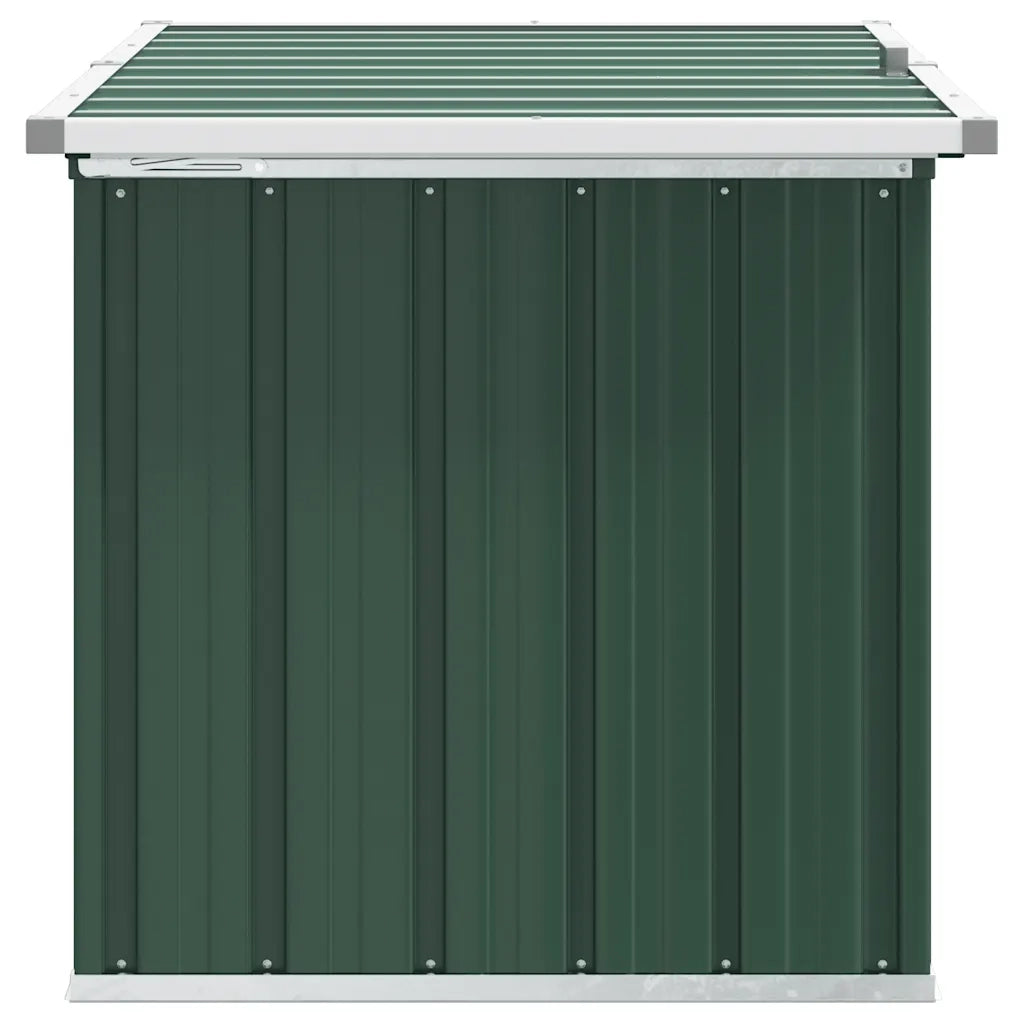 Baule da giardino verde 109x67x65 cm CFW7476099
