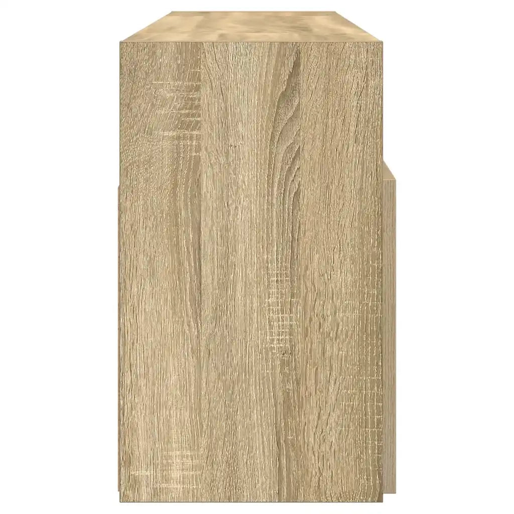 Mobile Porta TV con Luci LED Rovere Sonoma 120x30x50 cm cod mxl 7000