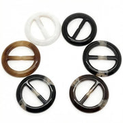 Accessorio per collo in plastica - 6 pezzi - Diametro 5 cm - Ambientalmente amichevole - Design moda - Sicuro e duraturo