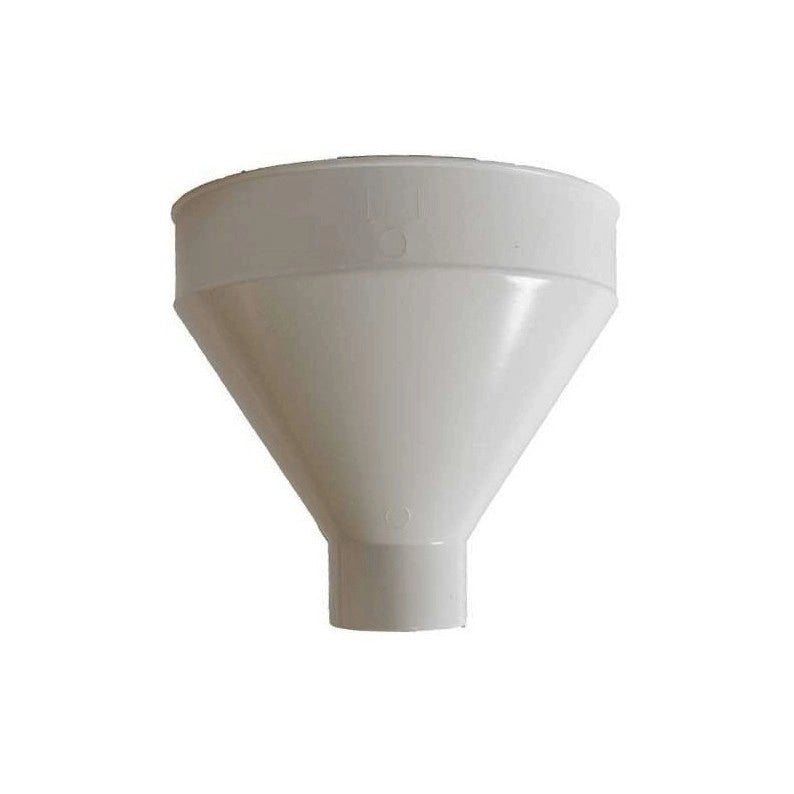 Raccoglitore monolitico in pvc per pluviali : Colore - Bianco, Diametro - 80