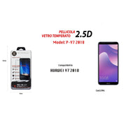 Trade Shop - Pellicola Vetro Temperato Per Huawei Y7 2018 Proteggi Schermo Maxtech P-y7 2018 -