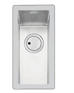Foster S4001.1V.17x40.FT Lavello ad incasso Rettangolare Acciaio inossidabile