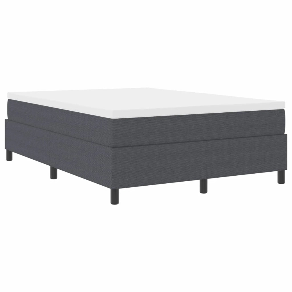 Struttura letto piattaforma Grigio scuro 140 x 200 cm 3337413