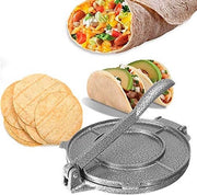 Tortilla macchina 16,5 cm - Impastatrice in alluminio - Superficie antiaderente - Duratura - Multifunzionale - Facile da usare