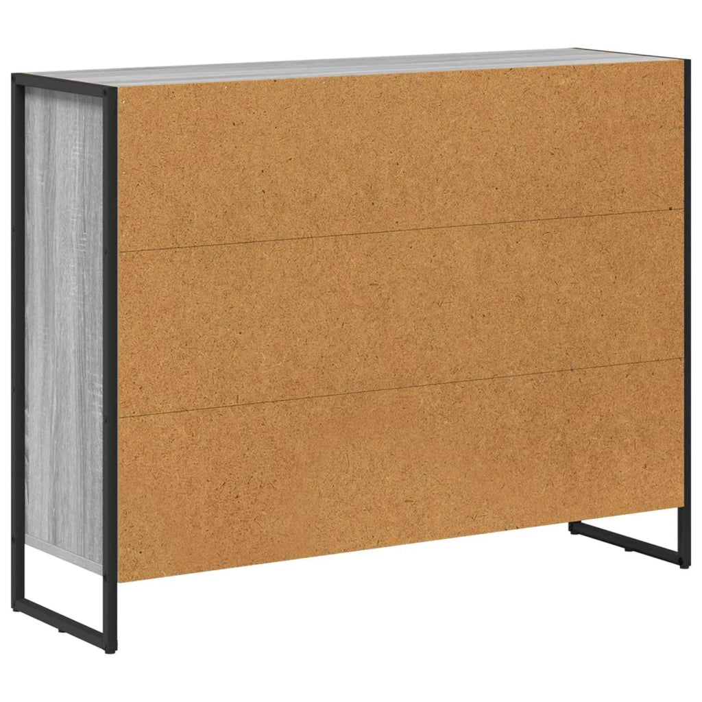 Mobile laterale Grigio Sonoma 96,5 x 30 x 75 cm