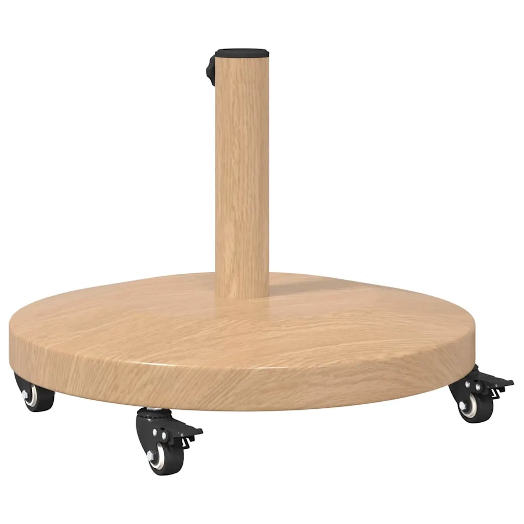 Base per ombrellone-Supporto per ombrellone Legno Chiaro 48 x 48 x 32 cm