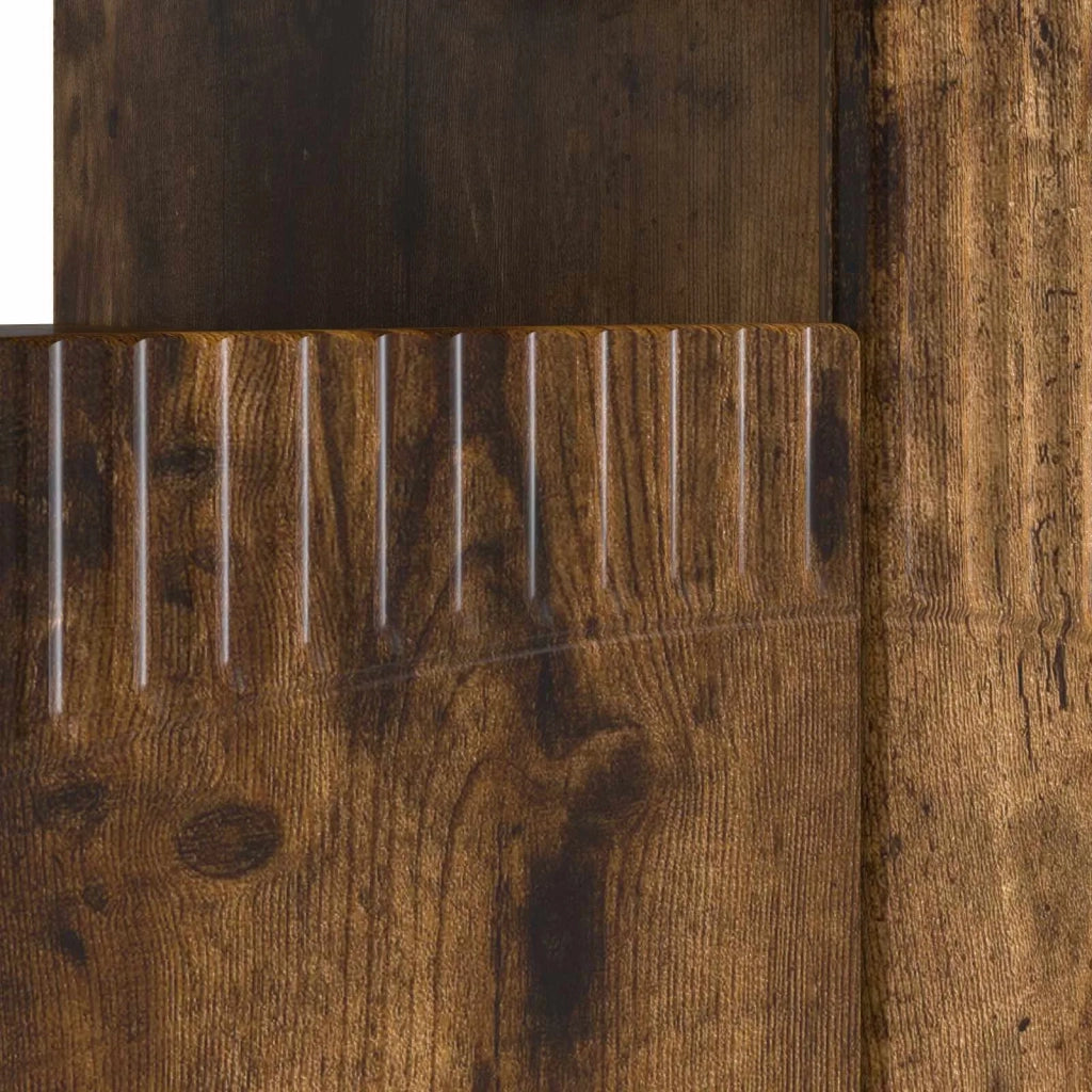 Mobile TV LED Rovere Fumo Legno ingegnerizzato 897350