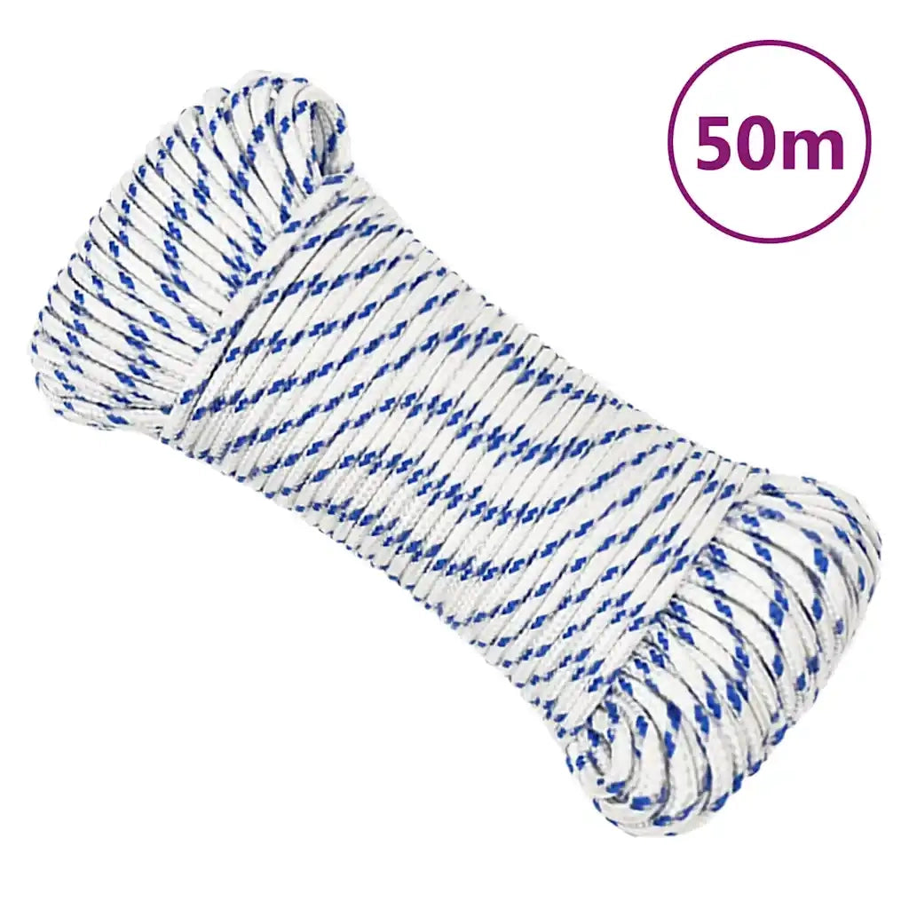 Corda per barca Bianca 5 mm 50 m in Polipropilene 152280