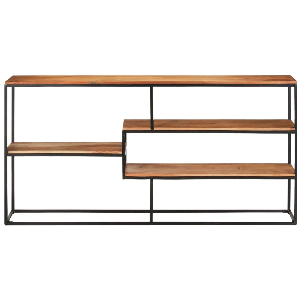 Credenza 150x30x75 cm in Legno Massello di Acacia cod mxl 57282