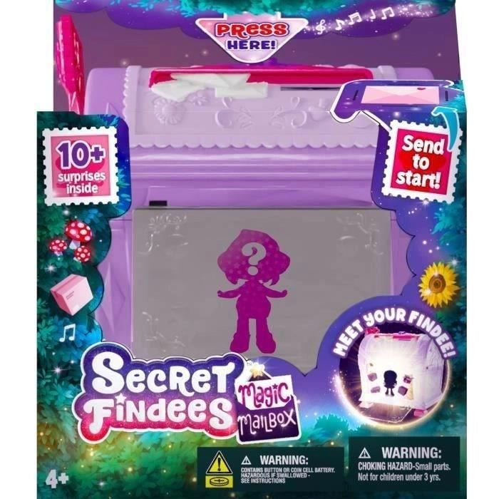 Giocattolo incantato - GOLIATH - Cassetta postale magica dei ritrovamenti segreti - Cassetta postale magica viola