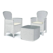 MAURY'S TREE SALOTTO DA GIARDINO CON CUSCINI 3 PZ BIANCO