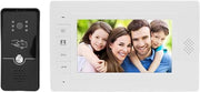 Intercom video con camera con schermo LCD da 7 pollici per villa a casa 120 gradi angolo largo visione notturna 720P (UE)