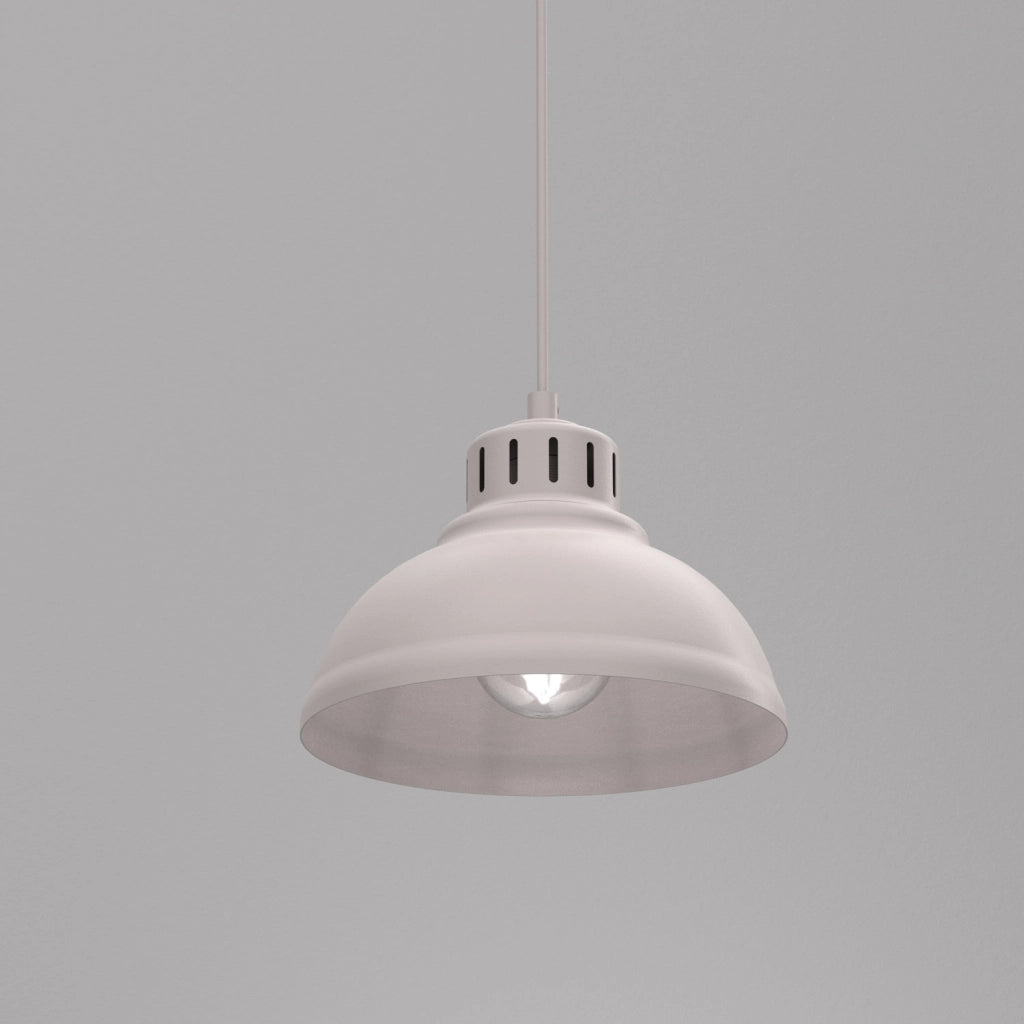 Lampada sospesa Sven kaszmir 1xE27 acciaio Luminex