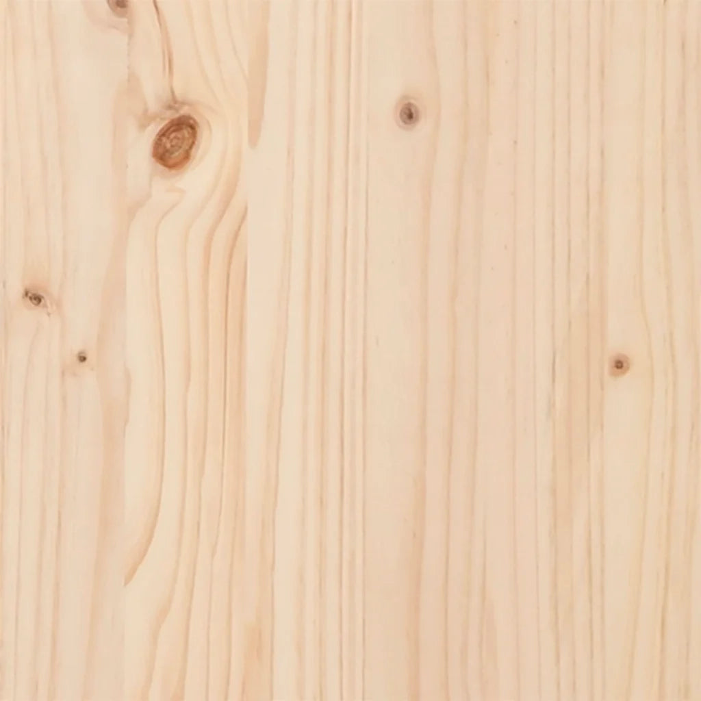 Giroletto con Testiera 120x190 cm in Legno Massello di Pino 3306100