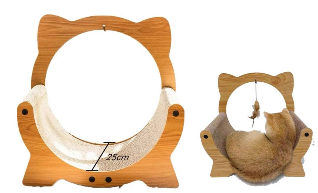 TIRAGRAFFI PER GATTI CULLA DIVANO DONDOLO GIOCATTOLO PER GATTI 50x25x21 Art.003