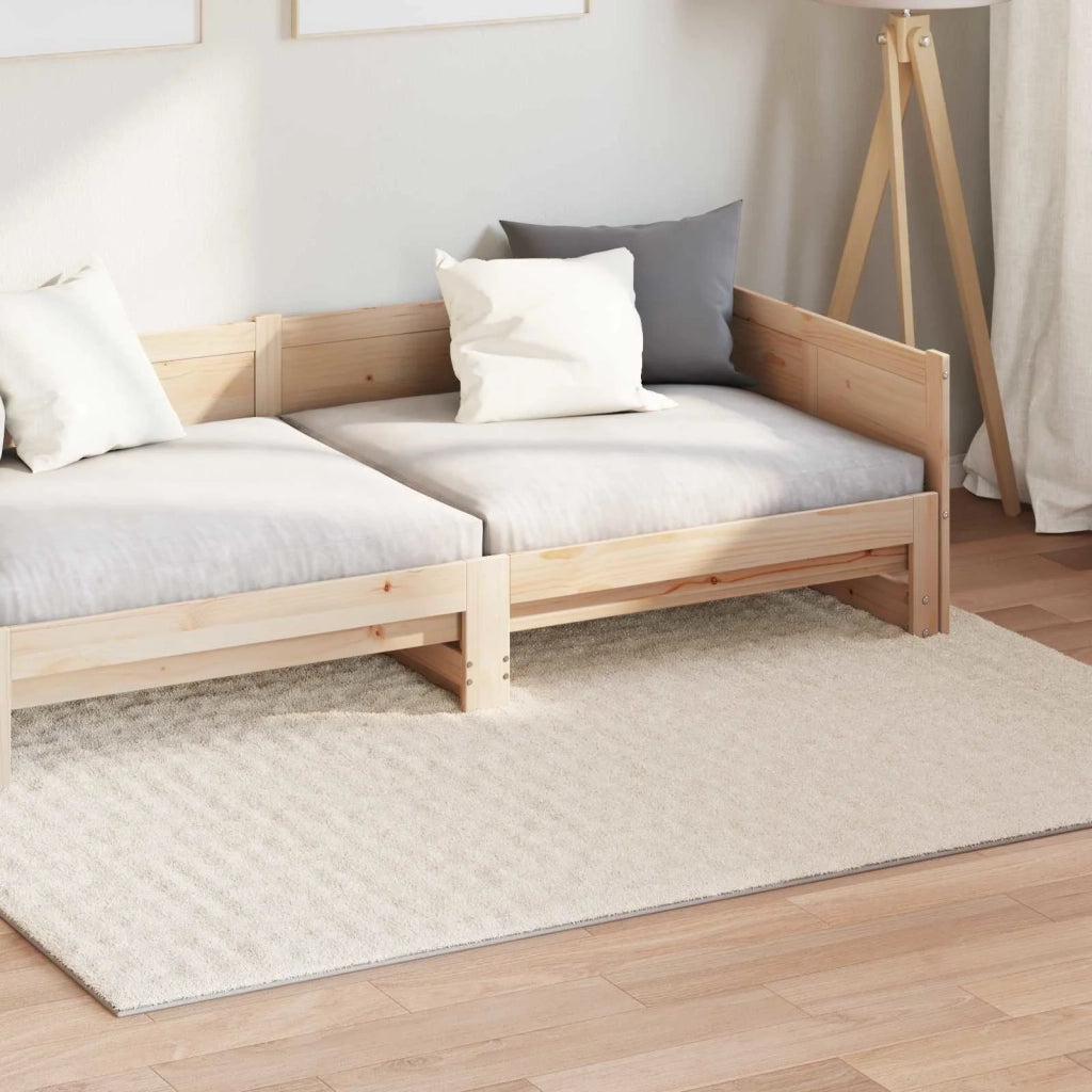 Tappeti per area SIROLO Beige 170 x 120 cm Poliestere