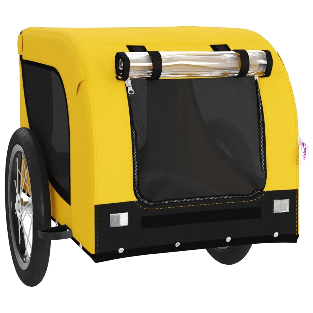 Rimorchio da Bici per Animali Giallo e Nero Oxford e Ferrocod mxl 118159